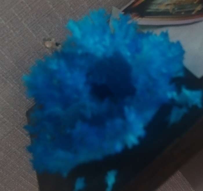 Фотография покупателя товара Набор для творчества «Лучистые кристаллы», цвет синий - Фото 9