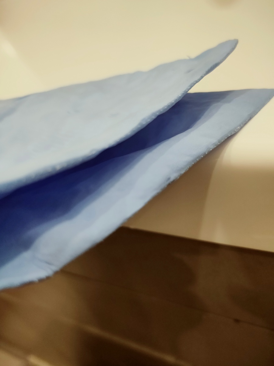 Фотография покупателя товара Замша протирочная Grand Caratt 43×32 см, ультравпитывающая в тубе, синяя - Фото 1