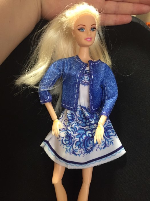 Фотография покупателя товара Кукла-модель шарнирная «Кэтти» с набором для создания одежды «Я модельер», МИКС - Фото 1