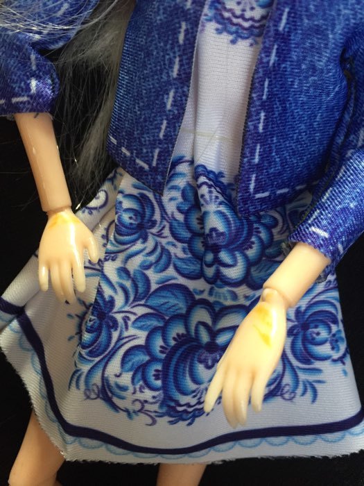 Фотография покупателя товара Кукла-модель шарнирная «Кэтти» с набором для создания одежды «Я модельер», МИКС - Фото 2