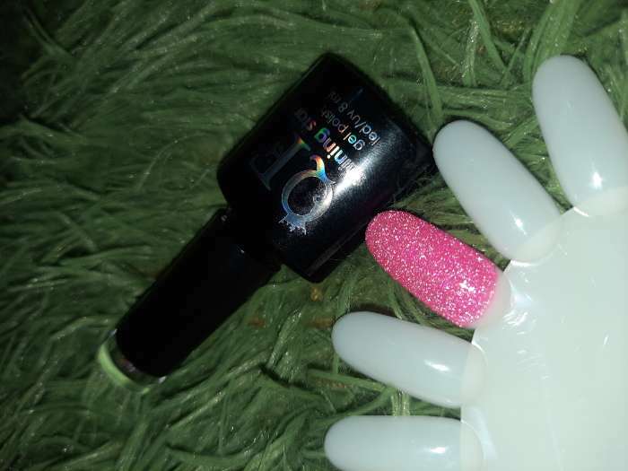 Фотография покупателя товара Гель лак для ногтей «SHINING STAR», светоотражающий, 3-х фазный, 8мл, LED/UV, цвет сиреневый (007) - Фото 1