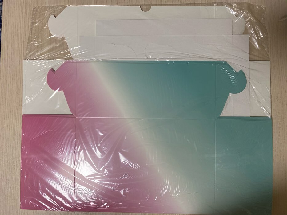 Фотография покупателя товара Упаковка на 6 капкейков с окном "Градиент", небесный, 25 х 17 х 10 - Фото 2