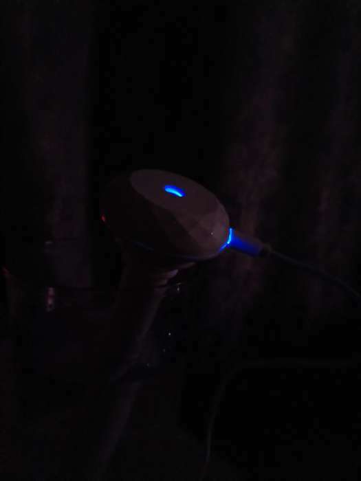 Фотография покупателя товара Увлажнитель воздуха Luazon LHU-03, ультразвуковой, портативный, погружной, USB, белый - Фото 2