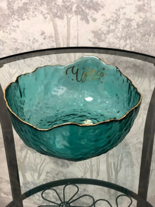 Фотография покупателя товара Салатник «Чудеса», 750 мл, d=16 см, цвет изумрудный - Фото 3