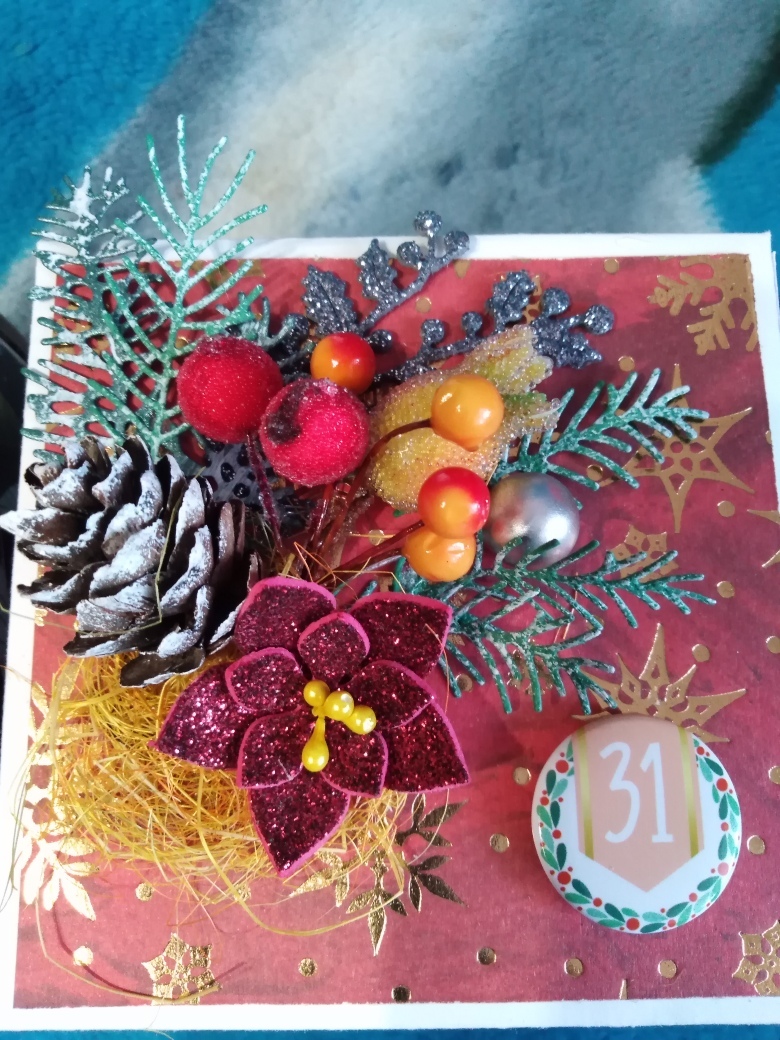 Фотография покупателя товара Топсы для скрапбукинга в наборе «Чудесный праздник», 9 × 9,5 см - Фото 1