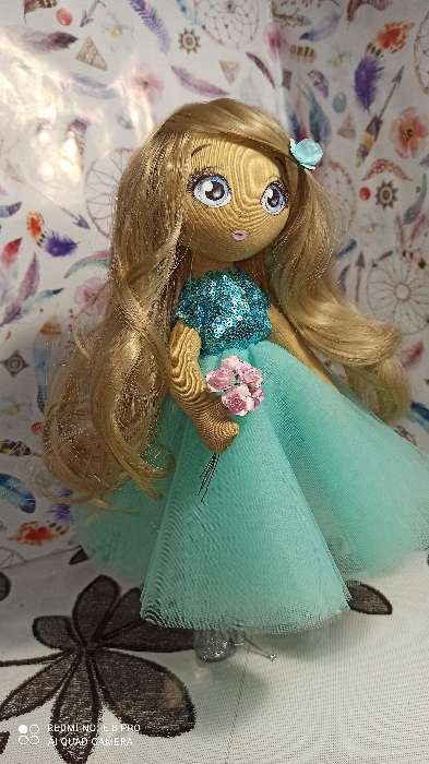 Фотография покупателя товара Интерьерная кукла «Флёр», набор для шитья, 18 × 22.5 × 3 см - Фото 1