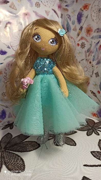 Фотография покупателя товара Интерьерная кукла «Флёр», набор для шитья, 18 × 22.5 × 3 см - Фото 6