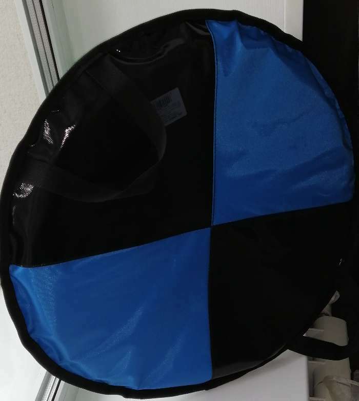 Фотография покупателя товара Ледянка-плюшка, d=60 см, цвета микс - Фото 3