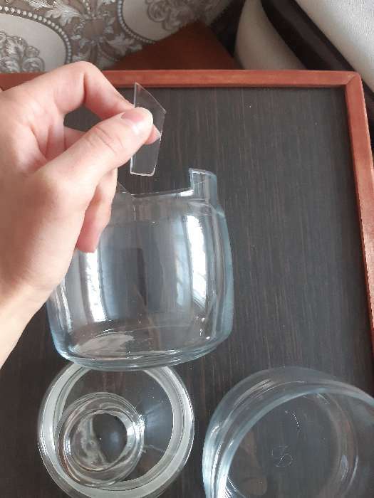 Фотография покупателя товара Набор стеклянных банок для сыпучих продуктов Cesni, 500 мл, 3 шт