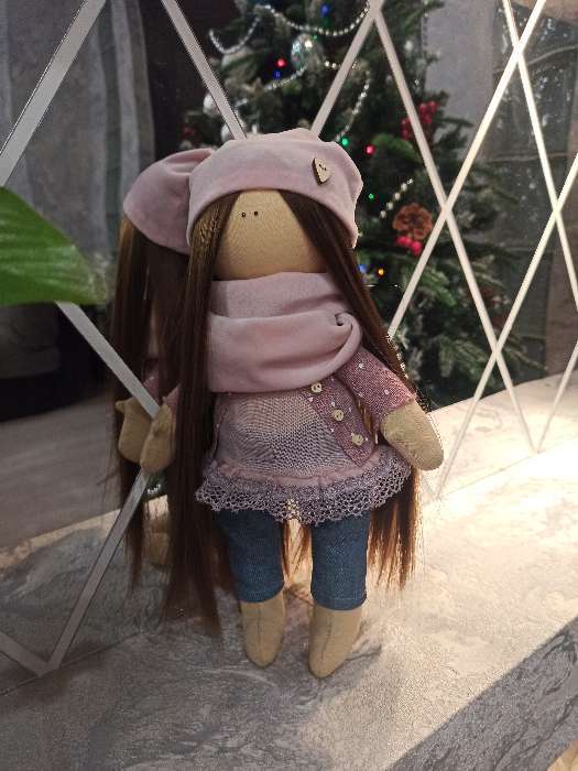 Фотография покупателя товара Набор для шитья. Интерьерная кукла «Нэтти», 30 см - Фото 17