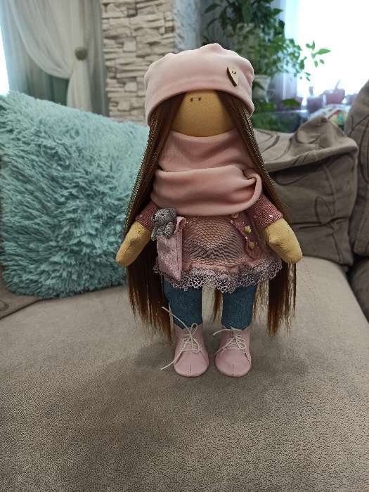 Фотография покупателя товара Набор для шитья. Интерьерная кукла «Нэтти», 30 см - Фото 18