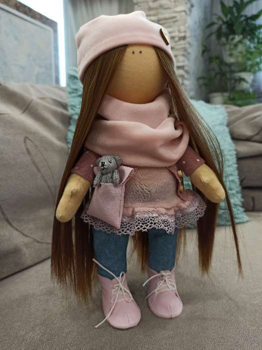 Фотография покупателя товара Набор для шитья. Интерьерная кукла «Нэтти», 30 см - Фото 20