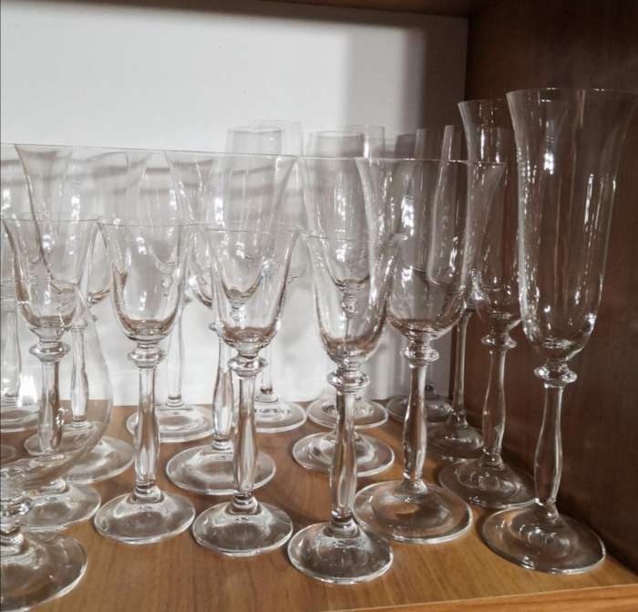 Фотография покупателя товара Набор фужеров для шампанского Bohemia Crystal «Свадебный», 190 мл, 2 шт - Фото 1