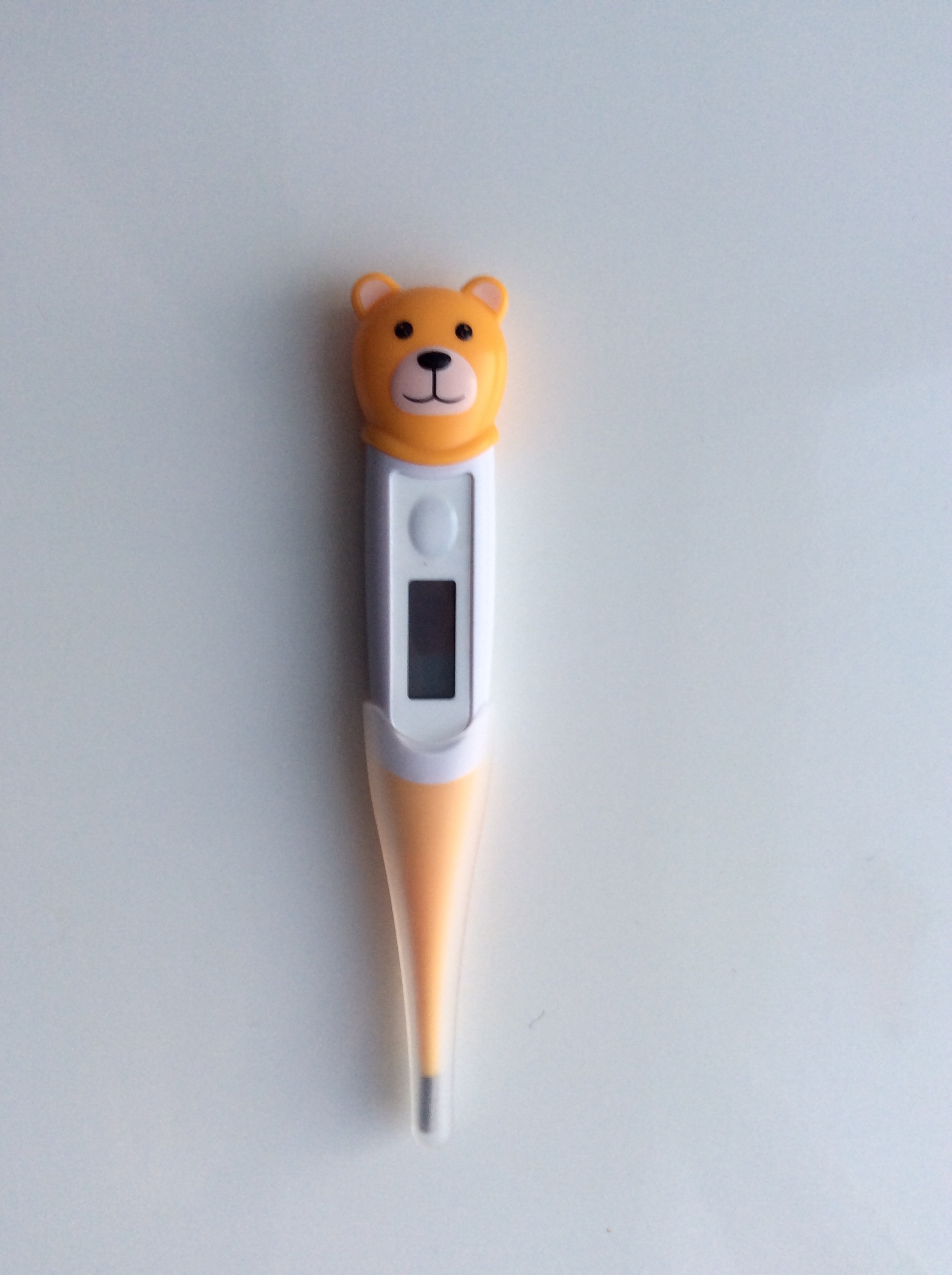 Фотография покупателя товара Термометр электронный Balio ВТ-19, гибкий наконечник, память, звуковой сигнал, "Мишка" 299037 - Фото 1
