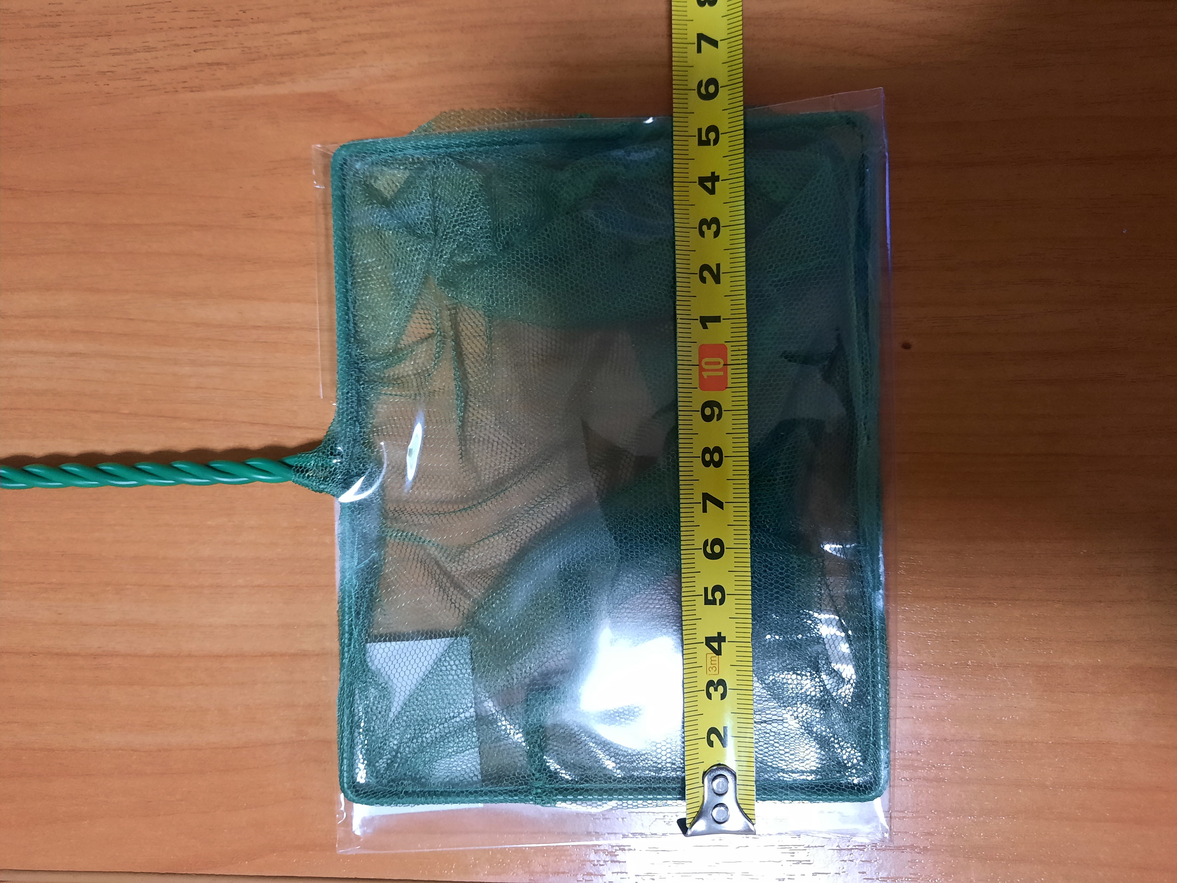 Фотография покупателя товара Сачок аквариумный 22 см, зелёный - Фото 14