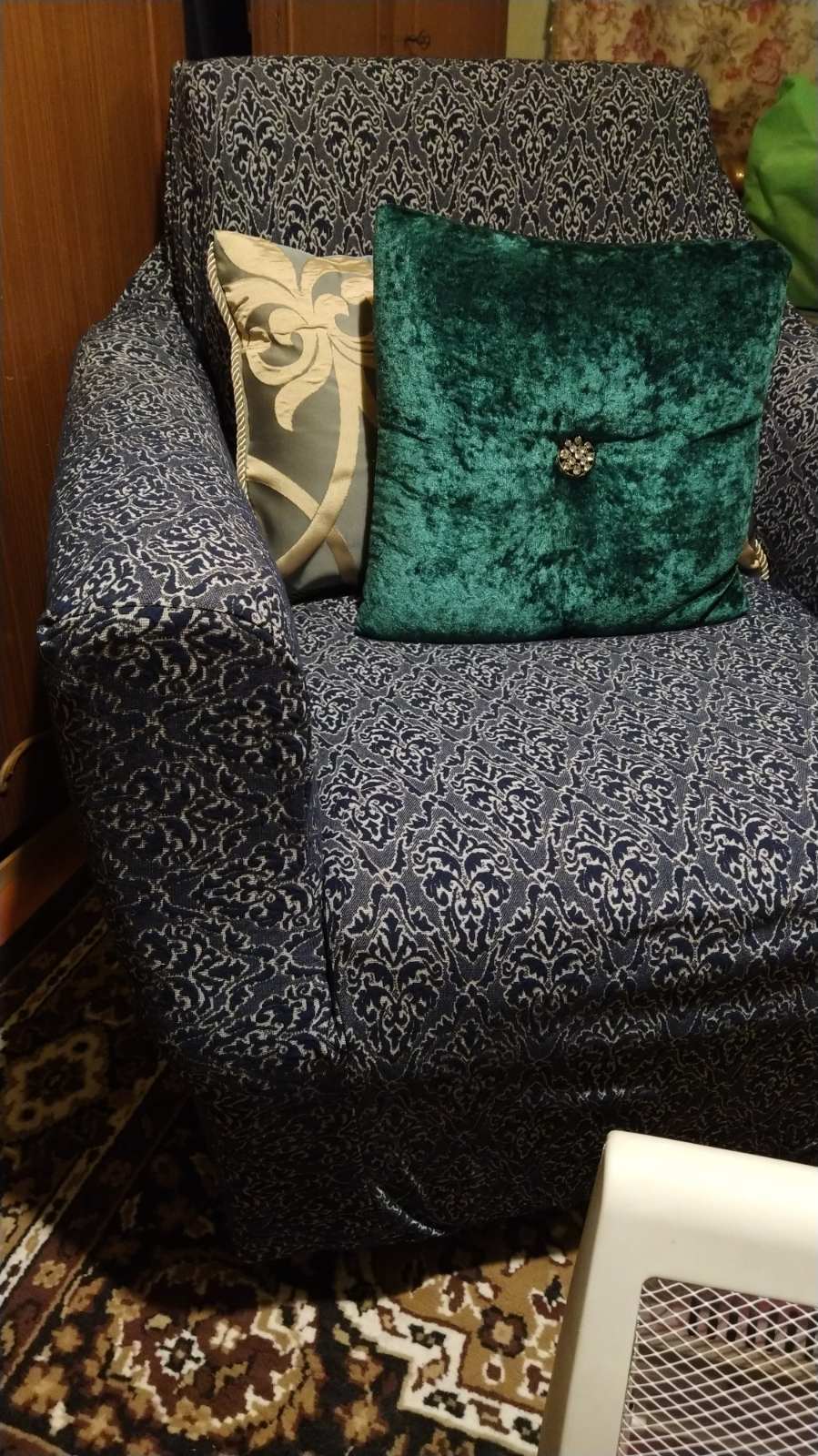 Фотография покупателя товара Чехол для кресла Verona, лаванда - Фото 1