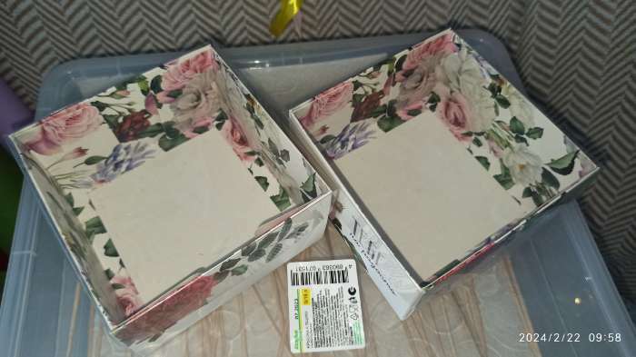Фотография покупателя товара Коробка кондитерская с PVC-крышкой «Тебе на радость», 12 х 6 х 11,5 см - Фото 1