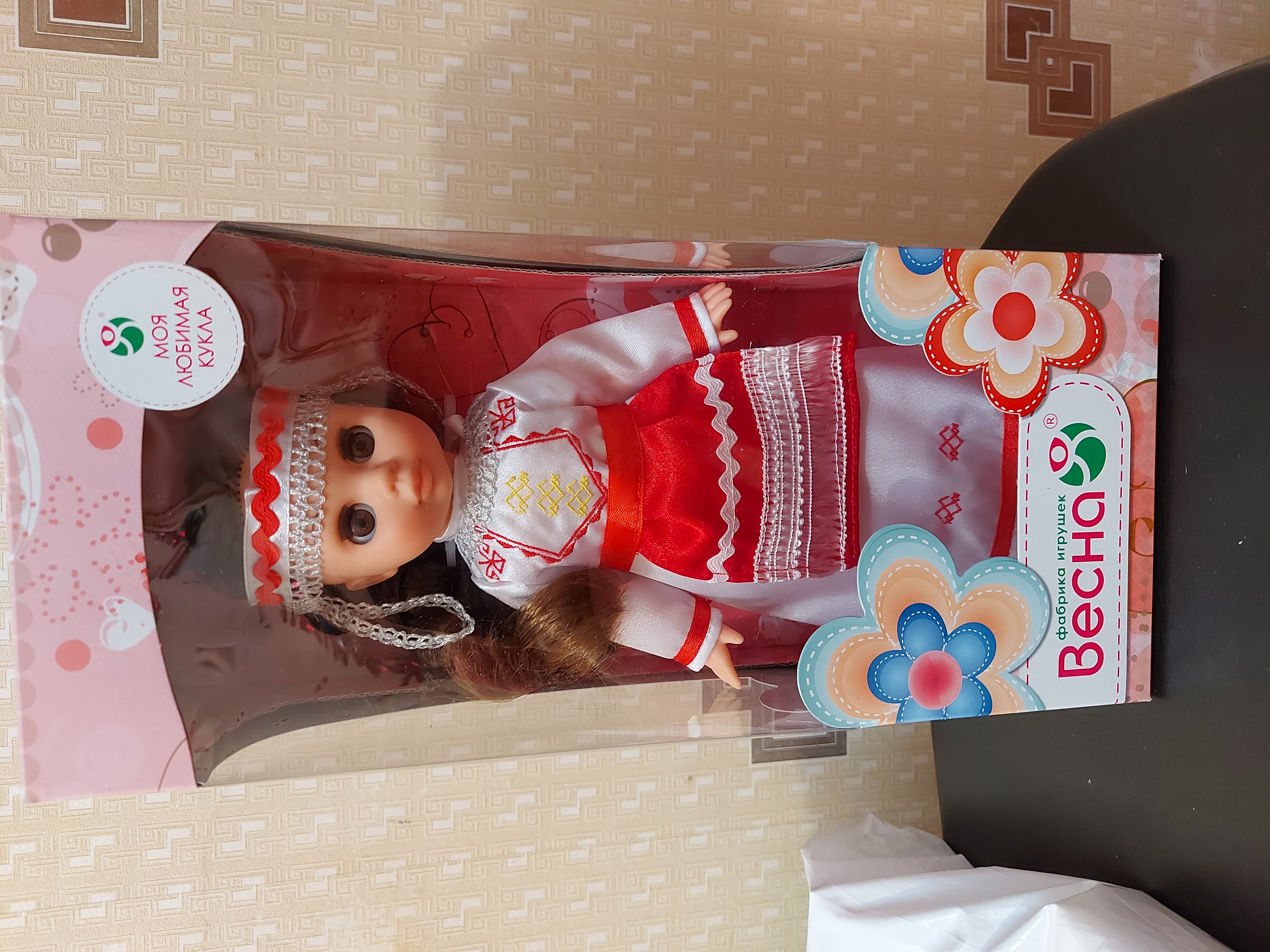 Фотография покупателя товара Кукла «Эля в чувашском костюме», 30,5 см - Фото 1