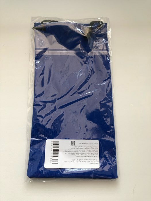 Фотография покупателя товара Футляр для очков на затяжке, длина 17.5 см, цвет синий