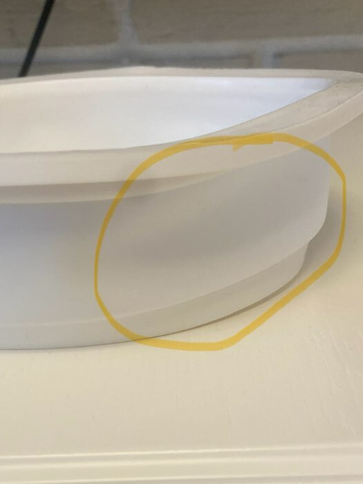 Фотография покупателя товара Форма для выпечки и муссовых десертов KONFINETTA «Круговорот», силикон, 20×5 см, цвет белый