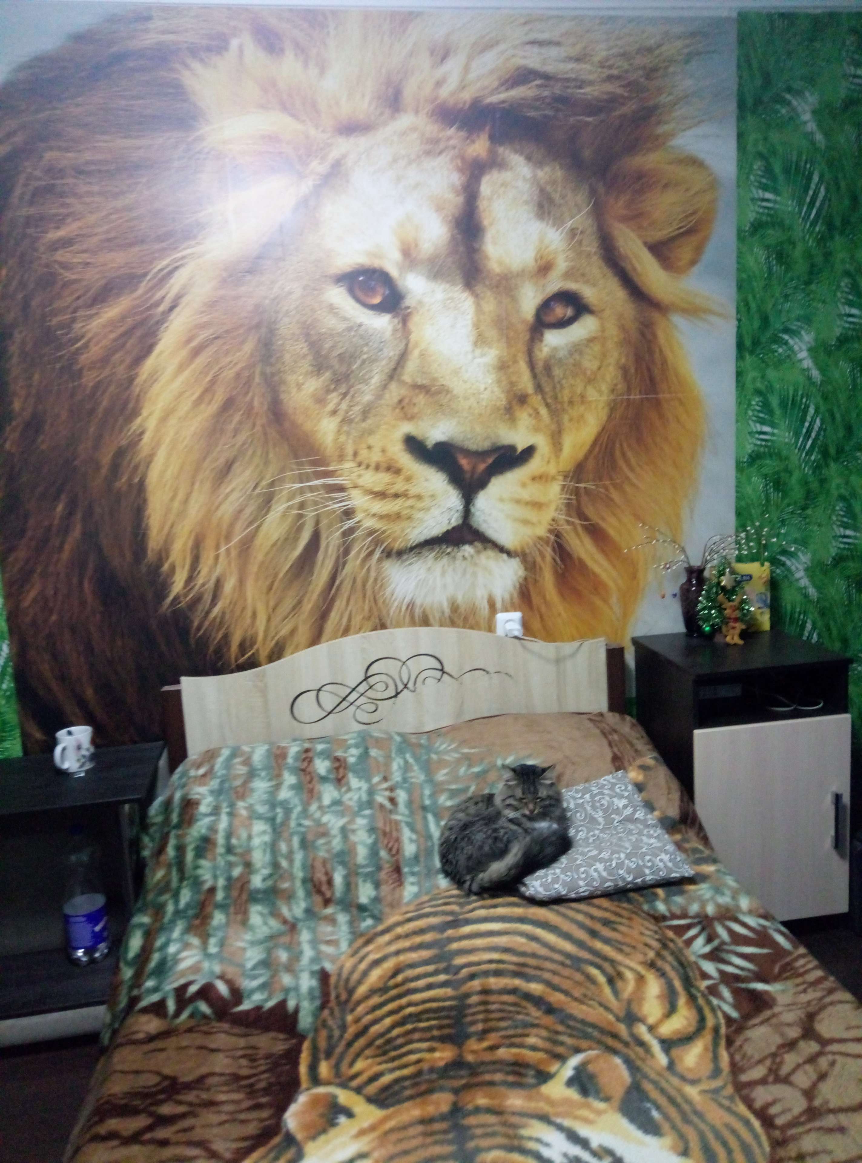 Фотография покупателя товара Фотообои К-104 «Азиатский лев» (6 листов), 210 × 200 см