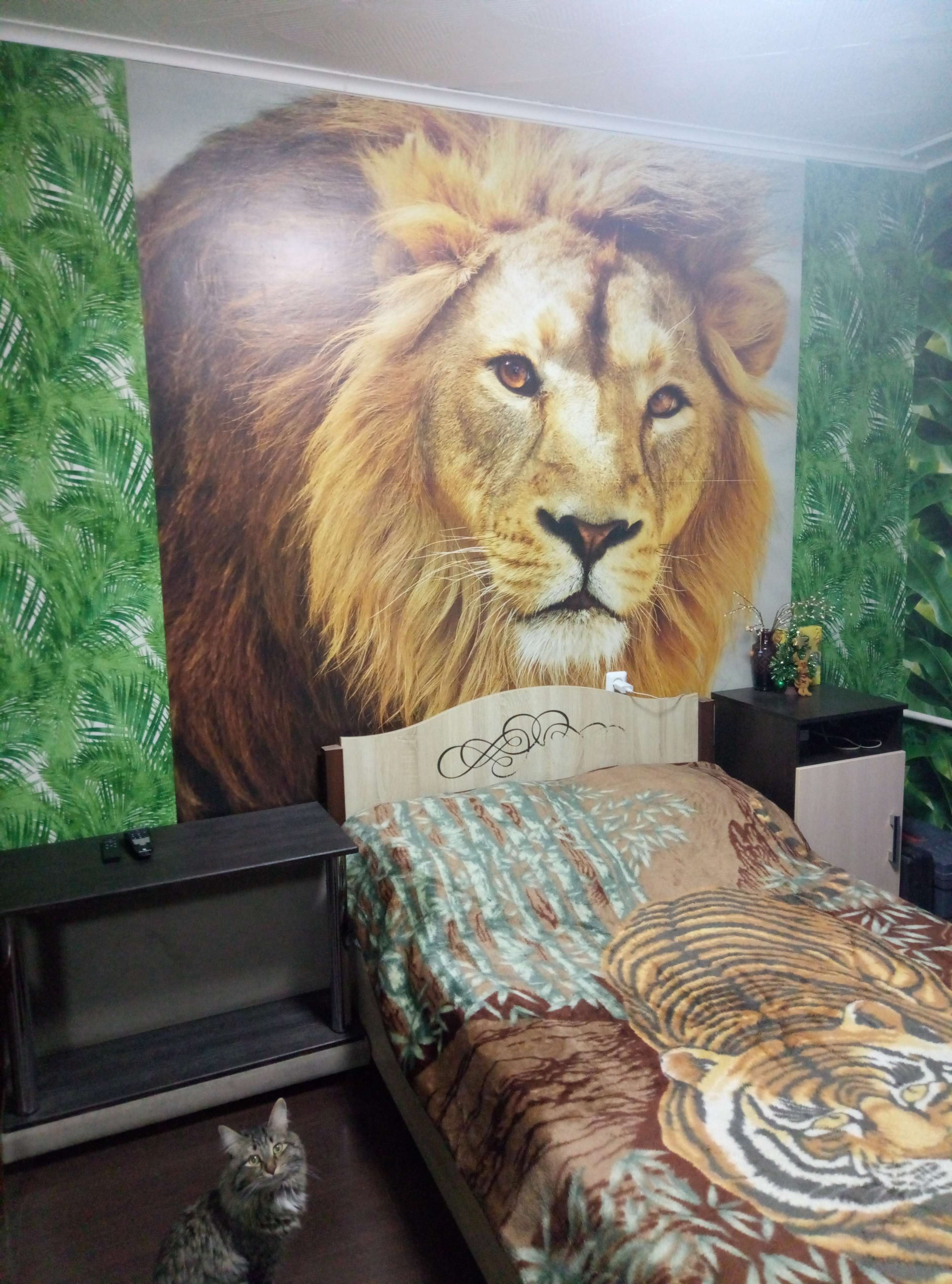 Фотография покупателя товара Фотообои К-104 «Азиатский лев» (6 листов), 210 × 200 см - Фото 3