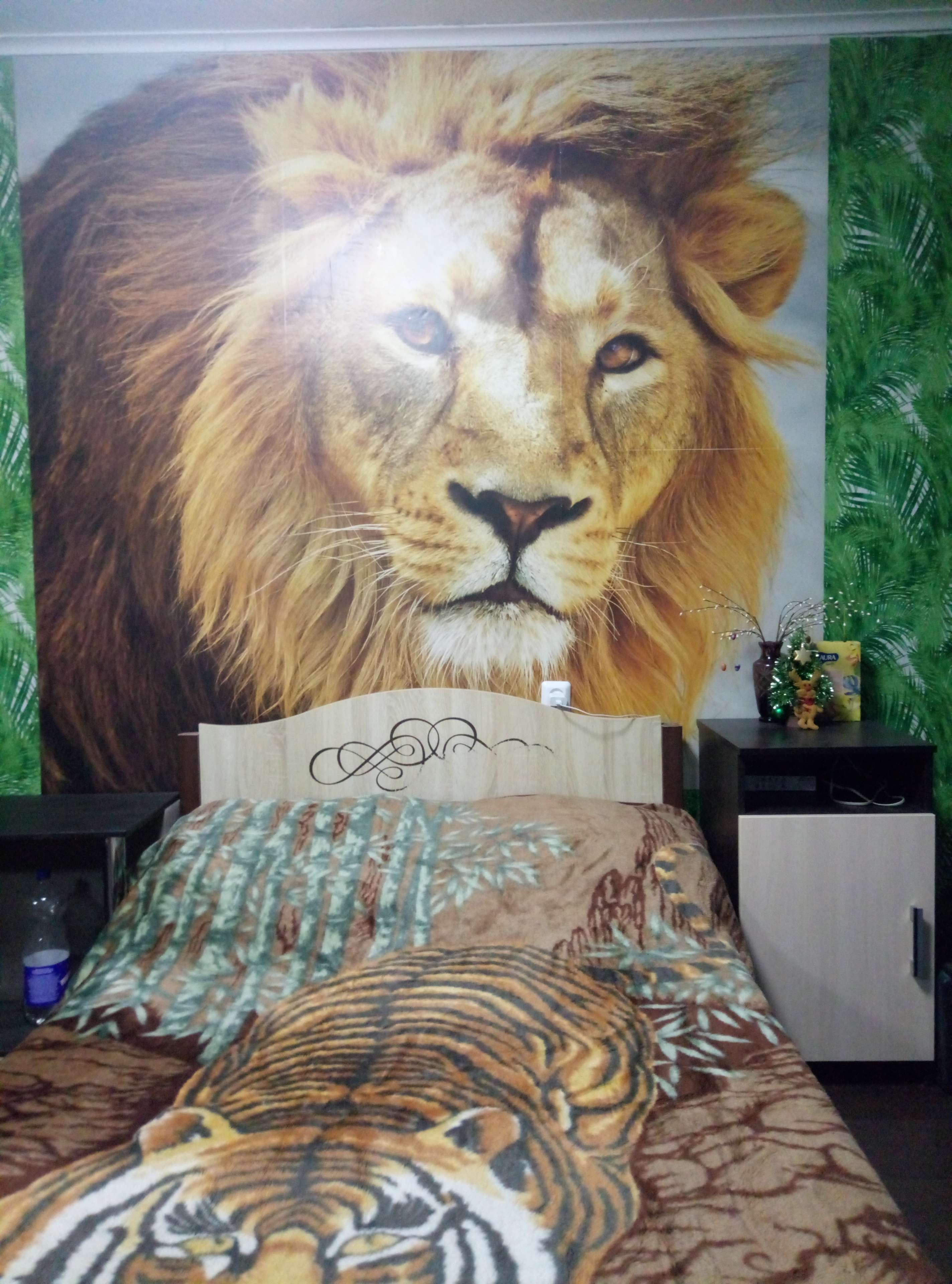 Фотография покупателя товара Фотообои К-104 «Азиатский лев» (6 листов), 210 × 200 см - Фото 2