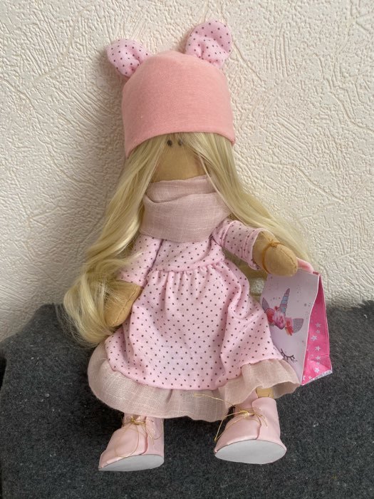 Фотография покупателя товара Набор для шитья. Интерьерная кукла «Корни», 30 см - Фото 1