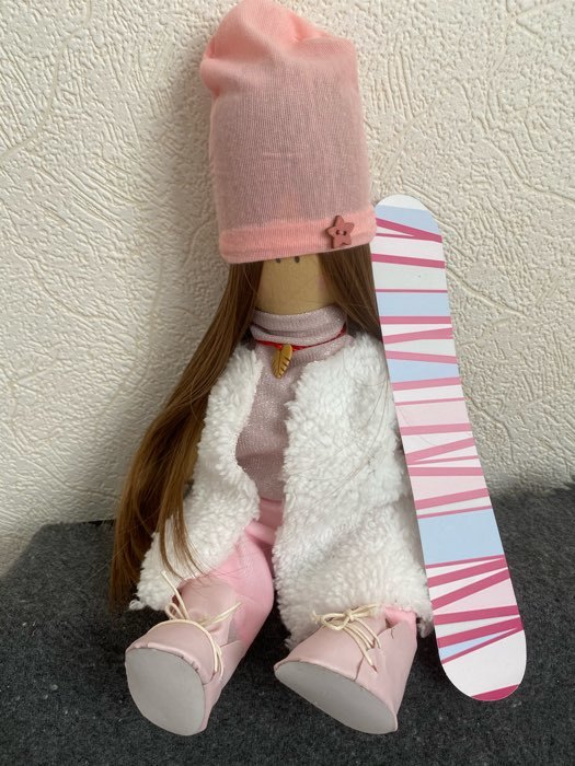 Фотография покупателя товара Набор для шитья. Интерьерная кукла «Харди», 30 см - Фото 1