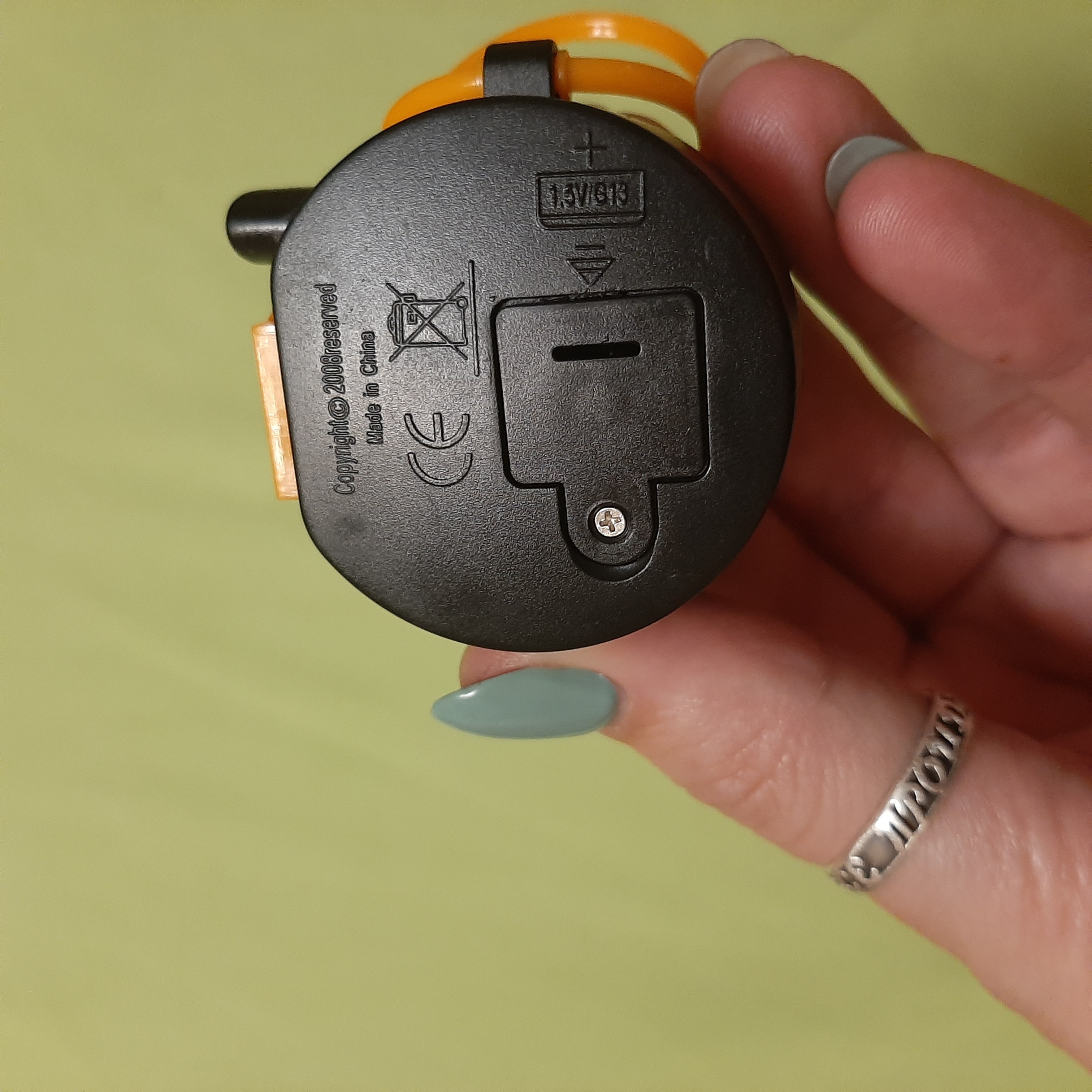 Фотография покупателя товара Счётчик рядов электронный, с батарейкой, 4,8 × 5 × 3 см, цвет МИКС - Фото 3