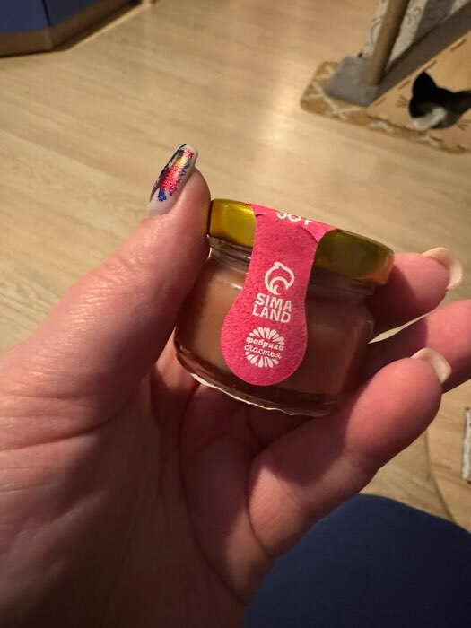 Фотография покупателя товара Мёд кремовый «Настоящему мужчине» с кедровым орехом, 30 г - Фото 3