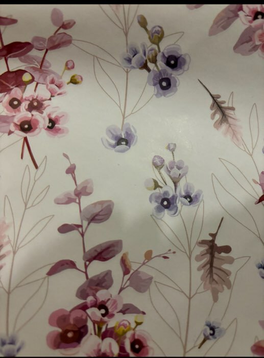 Фотография покупателя товара Набор упаковочной бумаги, глянцевая "Цветы" ,50 × 70 см ,2 листа
