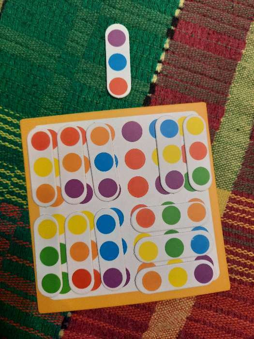 Фотография покупателя товара Развивающая игра Puzzle «Школа IQ. Цветная головоломка», 3+ - Фото 2