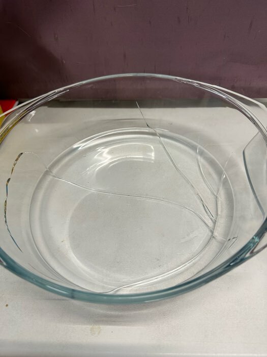 Фотография покупателя товара Кастрюля из жаропрочного стекла для запекания Доляна «Фуэго», 3 л, 30,8×26,7×12 см, с крышкой - Фото 2