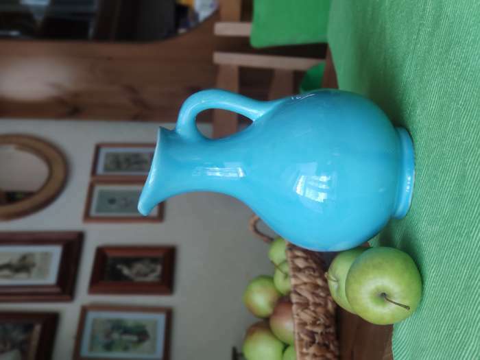 Фотография покупателя товара Кувшин "Шираз", 1.4 л, синий, керамика, 1 сорт, Иран - Фото 1
