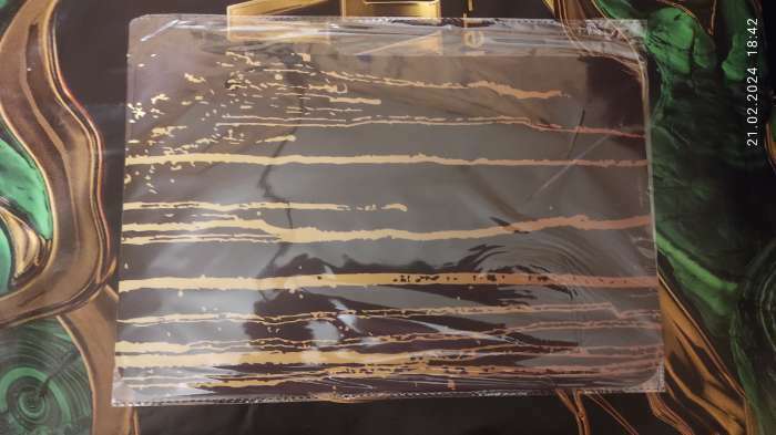 Фотография покупателя товара Доска разделочная пластиковая «Мрамор», пластик, 30х20 см - Фото 6