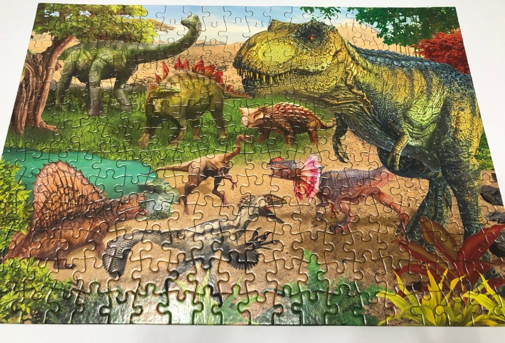 Фотография покупателя товара Пазл «Эпоха динозавров», 260 элементов - Фото 2