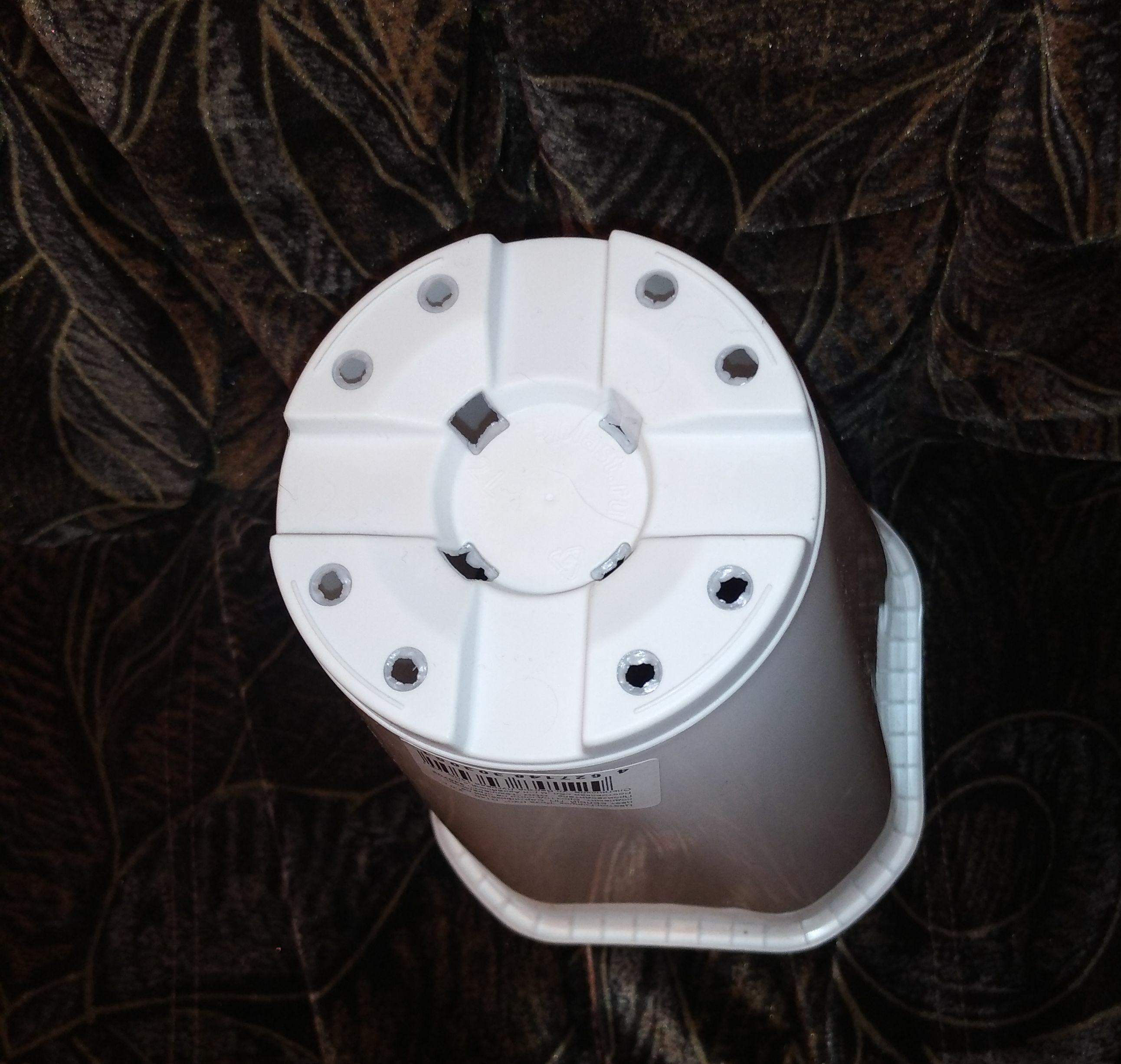 Фотография покупателя товара Горшок для цветов «Роза», 2 л, d=14 см, пластик, белый - Фото 8