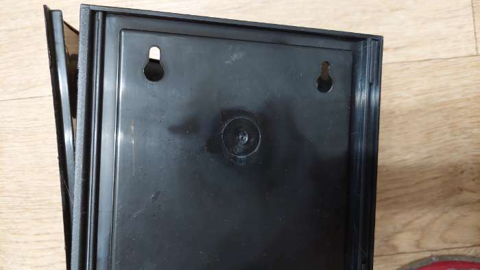 Фотография покупателя товара Корзина для пакетов Fly, 16,8×13,3×37,5 см, цвет чёрный - Фото 3