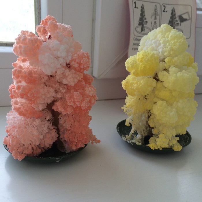 Фотография покупателя товара Набор для выращивания кристалла «Волшебное дерево» цвет разноцветный - Фото 39