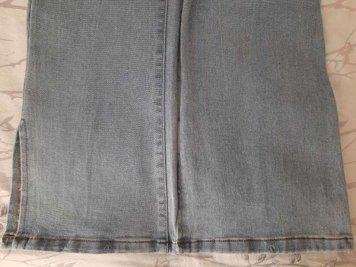 Фотография покупателя товара Джинсы женские, цвет серо-голубой, размер 48 (28) - Фото 3