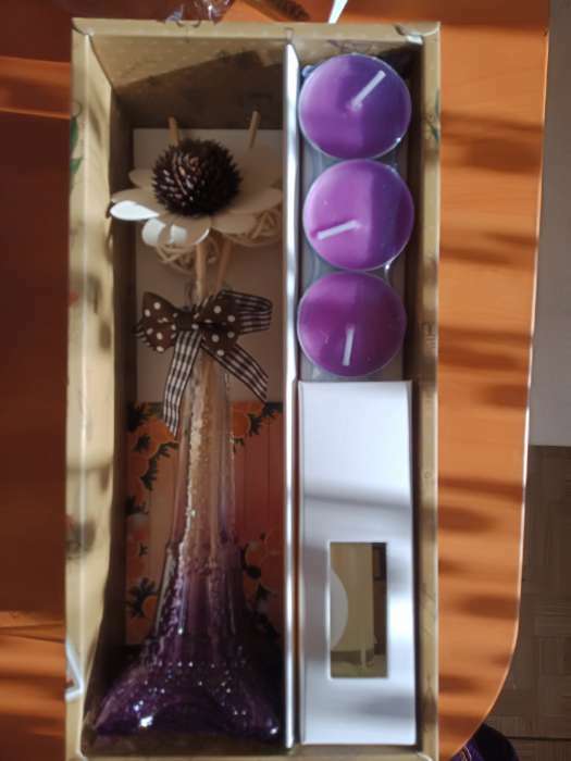 Фотография покупателя товара Набор подарочный «Париж» (диффузор и свечи) орхидея, «Богатство Аромата» - Фото 2