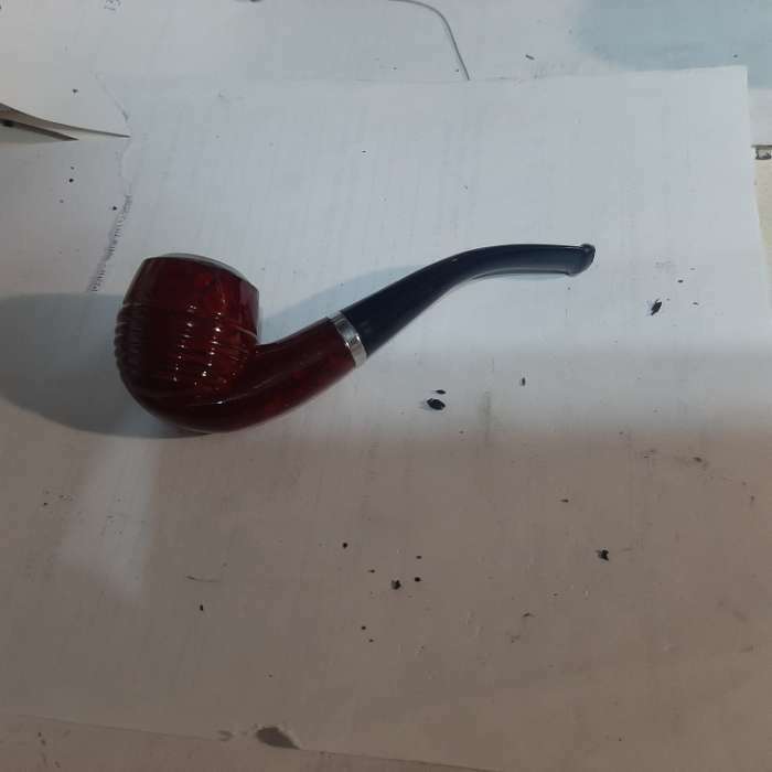 Фотография покупателя товара Курительная трубка для табака "Командор", классическая, 12 х 3.5 см