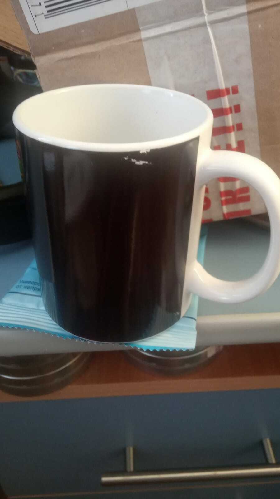 Фотография покупателя товара Кружка - хамелеон Доляна «Таинственная лиса», 350 мл, керамика, небольшие дефекты - Фото 7