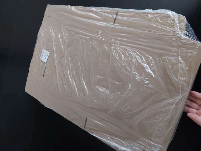 Фотография покупателя товара Коробка для пирога, крафтовая, 39 х 25 х 6 см - Фото 4