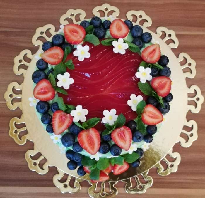 Фотография покупателя товара Форма для муссовых десертов и выпечки двойная Доляна «Зебрано», 30,5×18 см, цвет белый - Фото 2