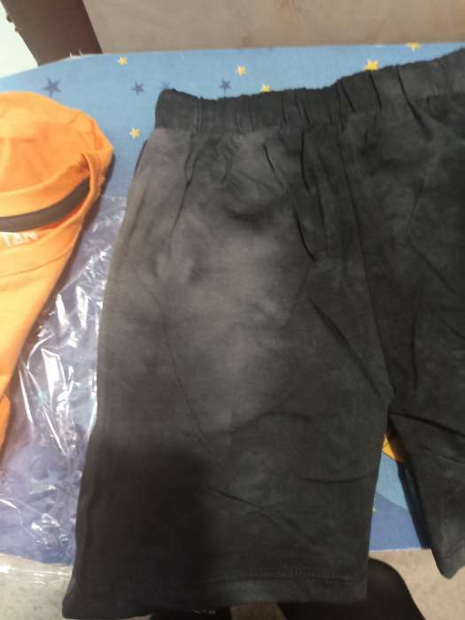 Фотография покупателя товара Костюм для мальчика (футболка, шорты) KAFTAN "Trendy" размер 30 (98-104), цвет оранжевый - Фото 2
