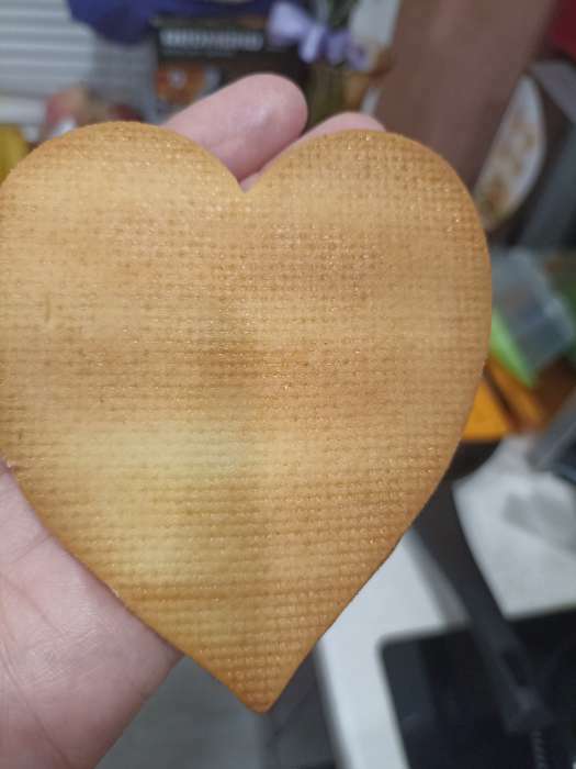 Фотография покупателя товара Форма для вырезания печенья Доляна «Сердце»,10,5×10,5×4,5 см, цвет красный - Фото 2