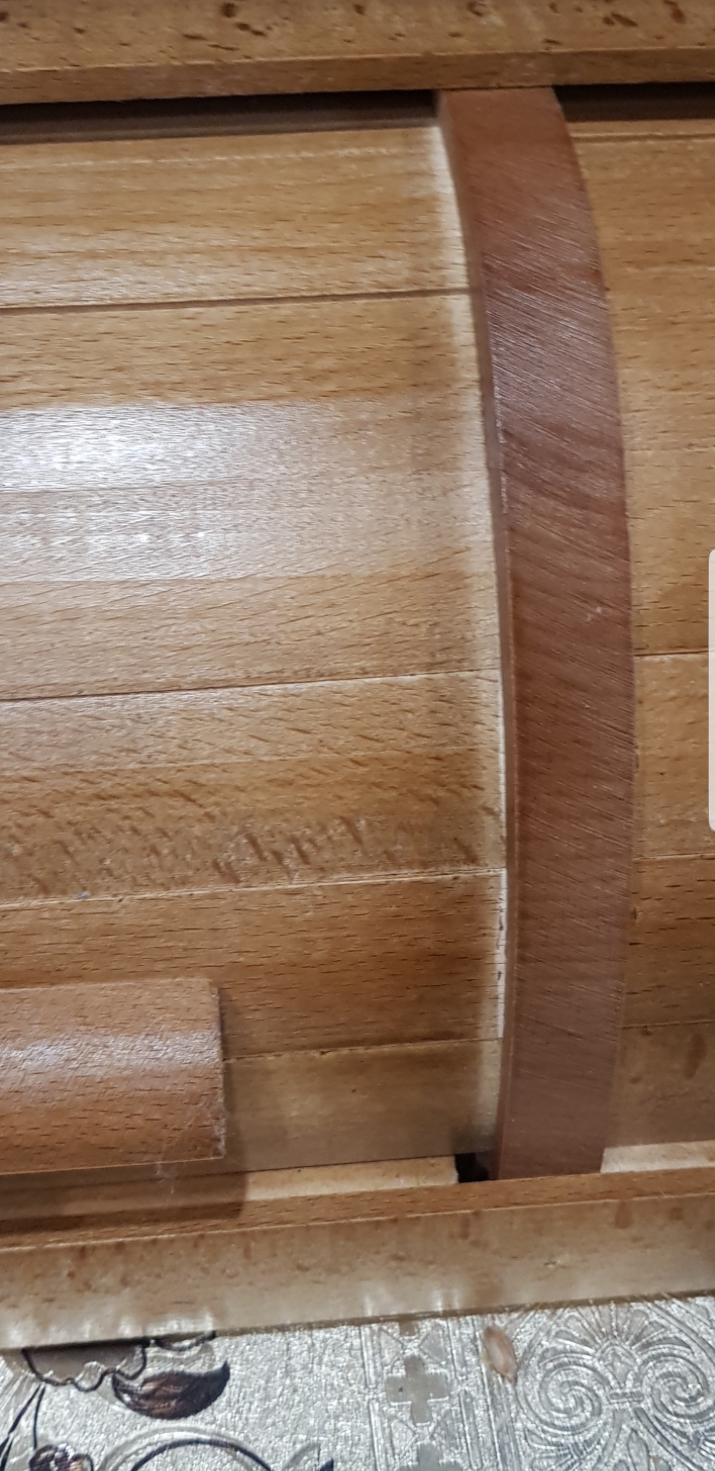 Фотография покупателя товара Хлебница деревянная "Славянская", двойная, 45 см, массив бука - Фото 6