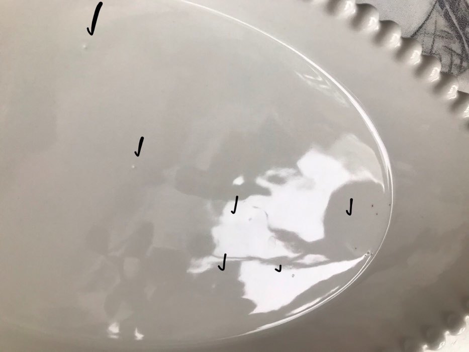 Фотография покупателя товара Блюдо керамическое «Классика», 32×17×6 см, цвет белый - Фото 9